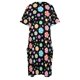 thumbnail image 4 of Vestido holgado con bolsillos y estampado de menta, redondo y colorido, para mujer, ropa de verano 2025, vestido de lujo, 4 of 6