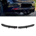thumbnail image 3 of Rear Diffuser Lip, Rugged 1 Pair Left Right Rear Bumper Spoilers Wear  Anti Scratch Simple Installation  For Car Accessories, 3 of 8