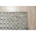 thumbnail image 3 of EORC FM34GY8X10 Hand-Knotted Wool Modern Pile Rug, 8' x 10', Gray Area Rug, 3 of 5