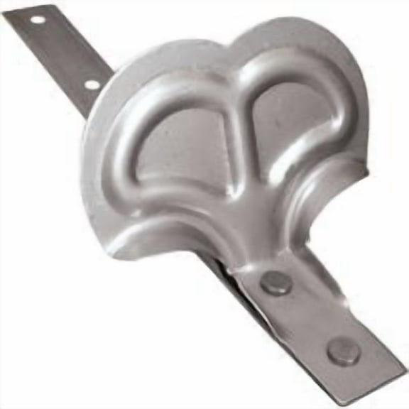 Amerimax 3 in. H X 4 in. W X 9 in. L Stainless Steel Snow Guard