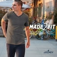 thumbnail image 3 of Jockey Men's Made2Fit V-Neck T-Shirt, 3 of 8