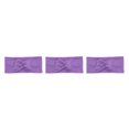 thumbnail image 2 of Qarigey Diadema de ganchillo Banda para la cabeza deportiva Tie-dye Sweatband Accesorios para el peinado del cabello para Sporting Yoga Gym Púrpura Type1 NO1 Qarigey CBP386431, 2 of 6