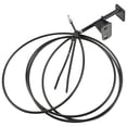 thumbnail image 4 of TRQ Hood Release Cable w/ Pull Handle NEW for 96-00 Honda Civic BDA49292, 4 of 4
