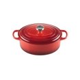 thumbnail image 1 of Horno holandés Le Creuset de hierro fundido esmaltado Signature, 5 litros, color cereza, 1 of 4