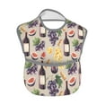 thumbnail image 2 of Susaid Watercolor Bottles And Glasses Print Bibs for Babies Toddlers Adjustable Waterproof Free Soft Durable Bibs for eating with Large Pocket Food Catcher, 2 of 8
