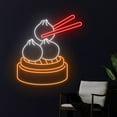 thumbnail image 3 of Handmadetneonsign Dimsum Neon Sign, Dimsum Led Sign, Dimsum Led Light, Chinese Food Neon Light, 3 of 5
