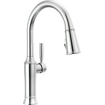 Delta 9184-Dst Renaldi 1.8 GPM Single Hole Pull Down Kitchen Faucet - Lumicoat Chrome