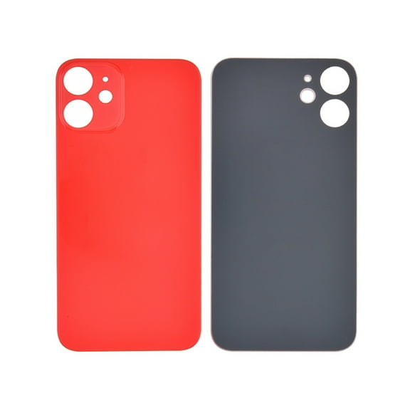 Replacement Back Housing Glass Cover For Apple iPhone 12 Mini - Red