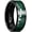 Maple Wood-Green&Silver, variant on Mens Deer Forest Hunting 8mm Tungsten Carbide Sandalwood Inlay Wedding Band for Men Engagement Ring Polished Charming Jewelry Black and Gold Size 11