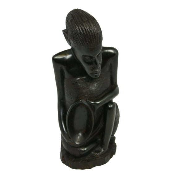 Hardwood Collectible Figurine African Makonde Woman