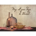thumbnail image 5 of Gango Home Decor Country-Rustic Grateful, Thankful, Blessed, Amazing Grace, & May All Your Days be Blessed; Three 16x12in Art Prints in White Frames, 5 of 7