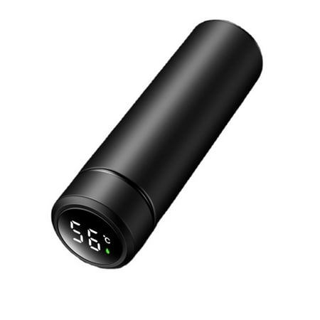 

500ML Smart Insulation Cup Water Bottle Led Digital Temperature Display Stainless Steel Thermal Mugs Intelligent Insulation Cups