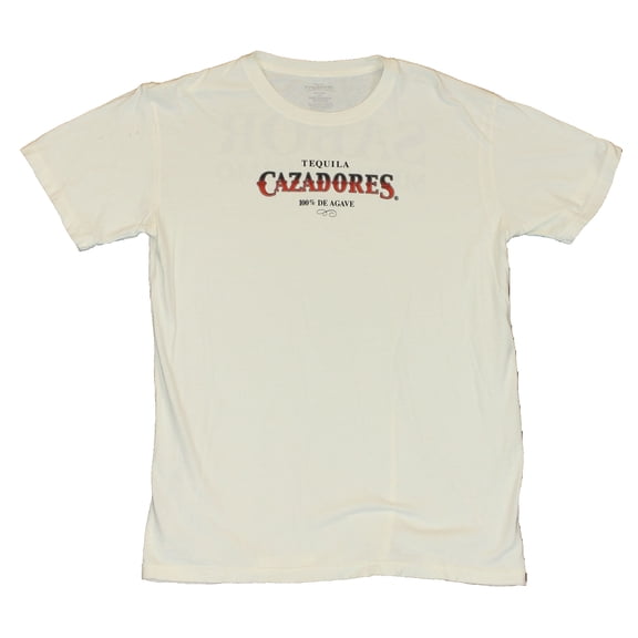 Tequila Cazadores  Mens T-Shirt -  100% Agave "Sabor Mexicanisimo (X-Large)