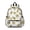 Sunflower and Lavender, variant on Sunflower Cream Pattern Backpack for School, Cute School Bag with Adjustable Shoulder Straps and Padded Back, 13.4"x11"x4.7"