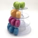 thumbnail image 1 of 4 Tier Clear Round Macaron Display Stand for Wedding, Birthday, Macarons, Desserts, Cakes, 1 of 5