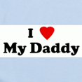 thumbnail image 2 of CafePress - I Love My Daddy Infant Bodysuit - Baby Light Bodysuit, Size Newborn - 24 Months, 2 of 4
