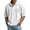 #02White, variant on Mens Polo Shirts Short Sleeve Slim Fit Golf Shirt with Pocket Casual Collared Shirt Textured Knit Tops Workout Shirts White 4XL