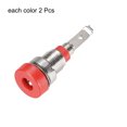 thumbnail image 2 of Conector de terminal hembra de poste de unión banana de 2mm Uxcell, paquete de 10 en 5 colores, 2 of 5