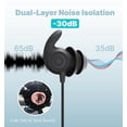 thumbnail image 4 of Auriculares para dormir con cable Hmusic USB C con aislamiento de ruido de 30 dB, 4 of 9