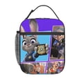 thumbnail image 1 of Cartoon Lunch Bag Zootopia Insulated Lunch Box Leakproof Cooler Food Lunch Containers for Work Travel and Picnic, 1 of 8