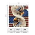 thumbnail image 4 of Bingfone Eagle With USA Flags Magnetic Mailbox Cover Standard Size for Garden Yard Outdoor Decorations-21x18 in, 4 of 7