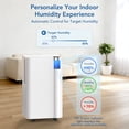 thumbnail image 7 of 2500 Sq.Ft Dehumidifier for Basement with Drain Hose, 34 Pints Dehumidifiers for Home Large Room ,Bedroom, 3 Modes, Smart Humidity Control, Auto Defrost, 24H Timer, 7 of 7
