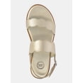 thumbnail image 4 of Wonder Nation Girls Two-Strap Slingback Sandals, 4 of 5