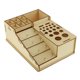thumbnail image 1 of Kearding Wooden Epoxy Tools Storage Holder Paint Model Bottles Organizer Rack Almacenamiento y organización del hogar 225x165x67mm, 1 of 1