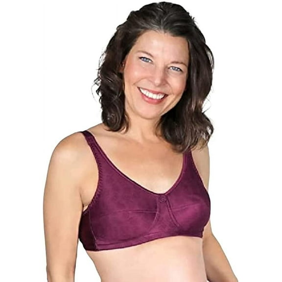 Mastectomy Bra The Rose Contour Size 46D Maroon