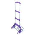 Zimtown Folding Trolley Luggage Dolly Cart Height Adjustable Aluminium