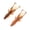 Light brown 4, variant on CEORPER 8 PCS Soft Crawfish Lures Fishing Craw Baits Artificial Fishing Lures Baits