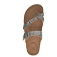 thumbnail image 6 of Time and Tru Women’s Toe Thong Footbed Slide Sandals, Wide Width Available, 6 of 6