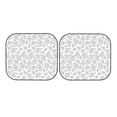 thumbnail image 3 of Uemuo Snake Printed 2 PCS Car Windshield Sun Shade, Auto Sun Heat and UV Rays Blocker, Foldable Automotive Front Window Sunshade Protector, 3 of 7