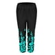 thumbnail image 4 of Gibobby Leggings para moda para mujer para talla granpara, mallas con adornos para encaje, Jeggings, pantalones vaqueros elásticos de cintura alta, pantalones capri（Glauco， XXXXL), 4 of 4