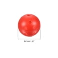 thumbnail image 2 of Uxcell Plastic 41mm Air Flow Hollow Training Golf Practice Balls with Holes Red 12 Pcs, 2 of 5