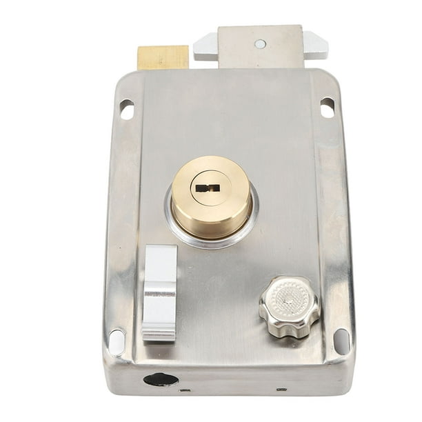 Cerradura antirrobo mecánica ANGGREK exterior de seguridad Acero inoxidable herramienta completa con manija para puerta interior Otros