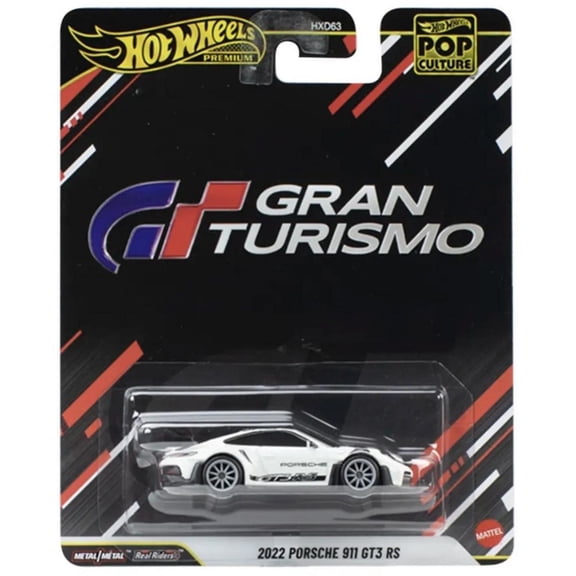 Hot Wheels 2022 Porsche 911 GT3 RS Gran Turismo Pop Culture Premium