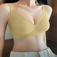 thumbnail image 2 of Seductiva Womens Seamless Wireless Supportive Bra Wireless Comfortable Soft Bras for Women Full Coverage Everyday No Show Bra with Support T-Shirt Bras Available 1PC, 2 of 5