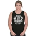 thumbnail image 4 of Thank God For Hunting Season Antlers Tank Top T Shirts Men Women Brisco Brands S, 4 of 5