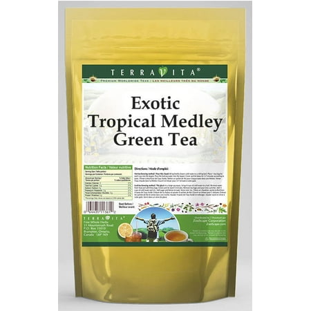 Exotic Tropical Medley Green Tea (50 tea bags, ZIN: 533411)