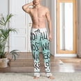 thumbnail image 2 of Fotbe Not All Who Wander Are Lost1 Pantalones de Pijama para Hombre, Pantalones de Dormir, Pantalones de Casa con Cintura Ajustable y Bolsillos-X-Large, 2 of 6