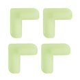thumbnail image 1 of 4 piezas de cubierta de protección de borde de esquina de mesa luminosa cojines de esquina fluorescente en forma de L perfke Protectores de esquinas para mesas, 1 of 9