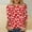 04-Red valentine shirts women 3/4 sleeve, variant on Mceream Valentine Shirts for Women Dressy 3/4 Length Sleeve Tops Plus Size Fashion Cute Heart Printed 2026 Crew Neck Holiday Tunic Tops Blouses Blusas De San ValentíN Para Mujer Red XXXXXL