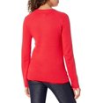 thumbnail image 2 of walmart Essentials Chandail à Col Rond à Manches Longues pour Femmes, Coupe Classique, Toucher Doux, 2 of 8