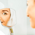 thumbnail image 3 of Miroir Portatif avec Poignée, pour Coiffeuse Maquillage Maison Salon Voyage, 3 of 5