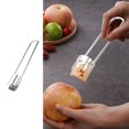 thumbnail image 2 of Stainless Steel Peeler Multifunctional Fruit And Vegetable Tool For Effortless Peeling Kitchen Gadget With Comfort Grip And Potato Peelers Finger Peeler with Brush Potato Peelers for Kitchen X Peeler, 2 of 4