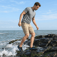 thumbnail image 2 of Men's Wide Water Shoes Barefoot Beach Swim Shoes Quick Dry Wide Aqua Shoes for Hiking Boating Surfing, Black Size 13, 2 of 8