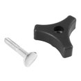 thumbnail image 2 of Tornillo de tuerca de perilla de mango de plástico negro para máquina cortadora de césped Honda kaili Sencillez, 2 of 5