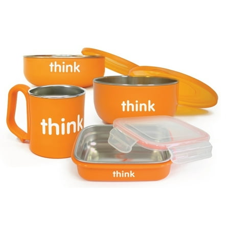 Thinkbaby The Complete BPA Free Feeding Set - Orange