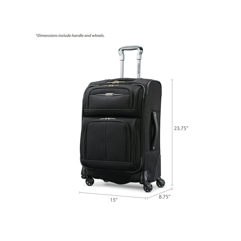 Forekomme Gætte velordnet American Tourister Meridian NXT 21" Softside Spinner Luggage - Walmart.com